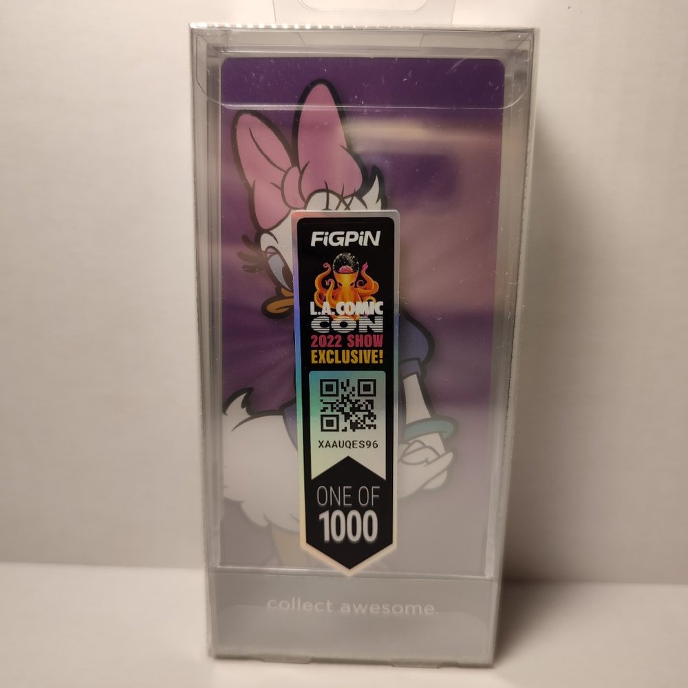 Daisy Duck Official Disney Figpin Collectible Pin 975 - Picture 2 of 5